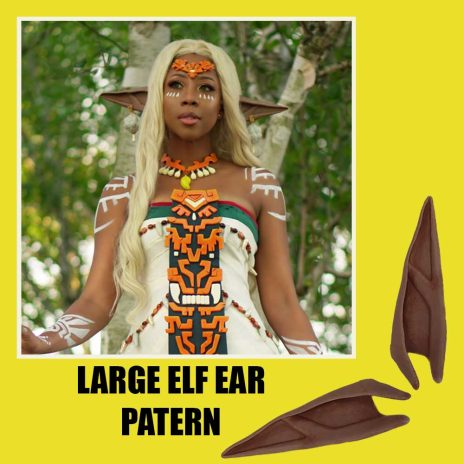 Foam Elf Ear Pattern